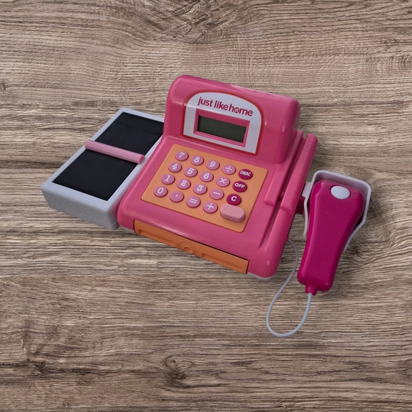 just like home Other - Cash Register Just Like Home Pink Prentend Play